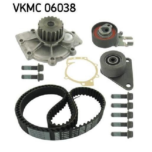 Wasserpumpe + Zahnriemensatz FüR Volvo V70 875 876 99 Bis 15 SKF 272476 B5244T3-image