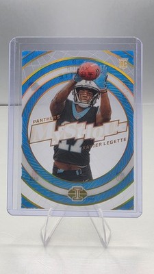 2024 Panini Illusions Mystique Light Blue #15 Xavier Legette #d/299 RC
