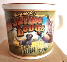 American Expedition PHEASANT Stoneware Soup Mug High Quality in box