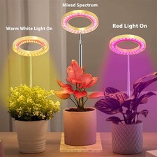 LED Plant Grow Light Indoor Tabletop Plant Lighting Full Spectrum USB Port