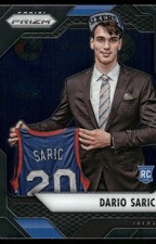 2016-17 Panini Prizm #2 Dario Saric Philadelphia 76ers Rookie