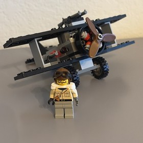 Discontinued "Bi-Wing Baron" Desert Expedition Lego set 5928 99% complete