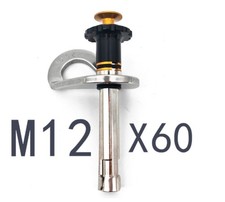 M12 Rock Climbing Expansion Bolt X60 Detachable Anchor Point Quick-Release Spear