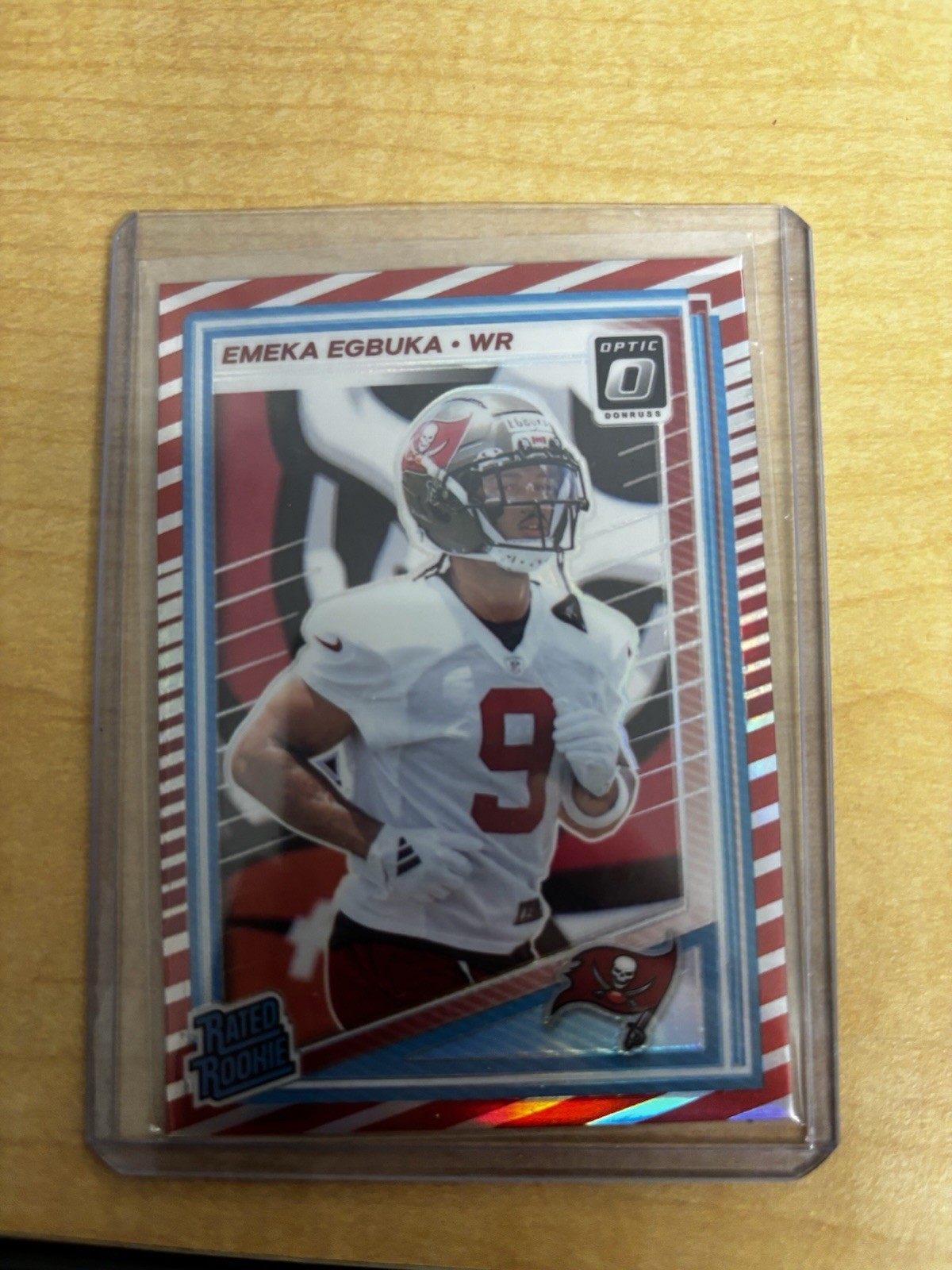 2025 Donruss Optic Rated Rookie Emeka Egbuka #265 Freedom SSP RC