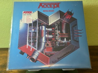 Vinyl Accept Schallplatte Metal Heart Second Hand