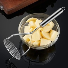 Potato Press Stainless Steel Potato Press Manual Masher Kitchen Gadget