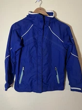 Columbia Interchange Girls Hooded Bugaboo Jacket - Size Medium 10/12