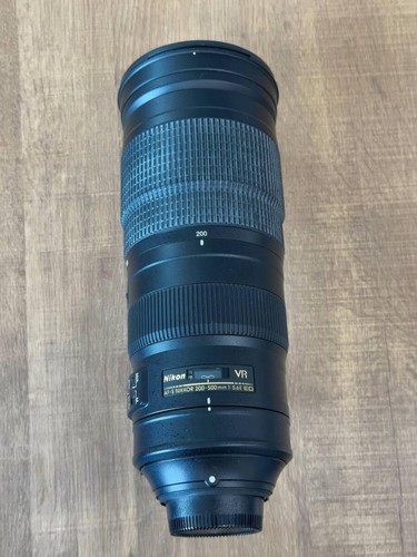 Nikon F Mount AF-S NIKKOR 200-500mm F5.6 E ED VR Color Black No Box Used - Picture 8 of 12