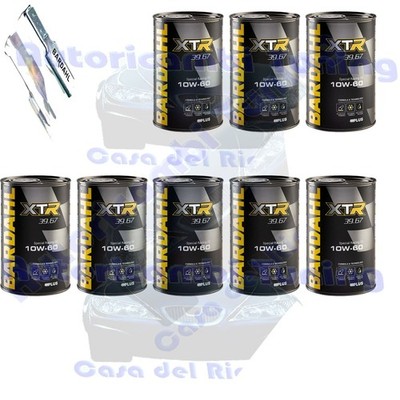 8 Liter Öl Bardahl Bardhal XTR C60 Racing 39.67 SAE 10W60 100% Kunststoff