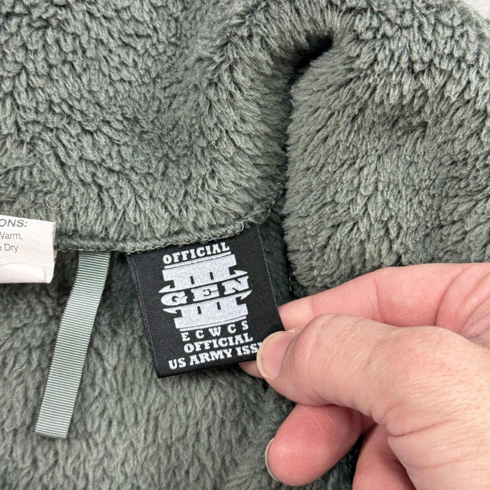 Peckham ECWCS Gen III Fleece Jacket Mens Medium Regular Military Cold Weather - Image 3 of 4