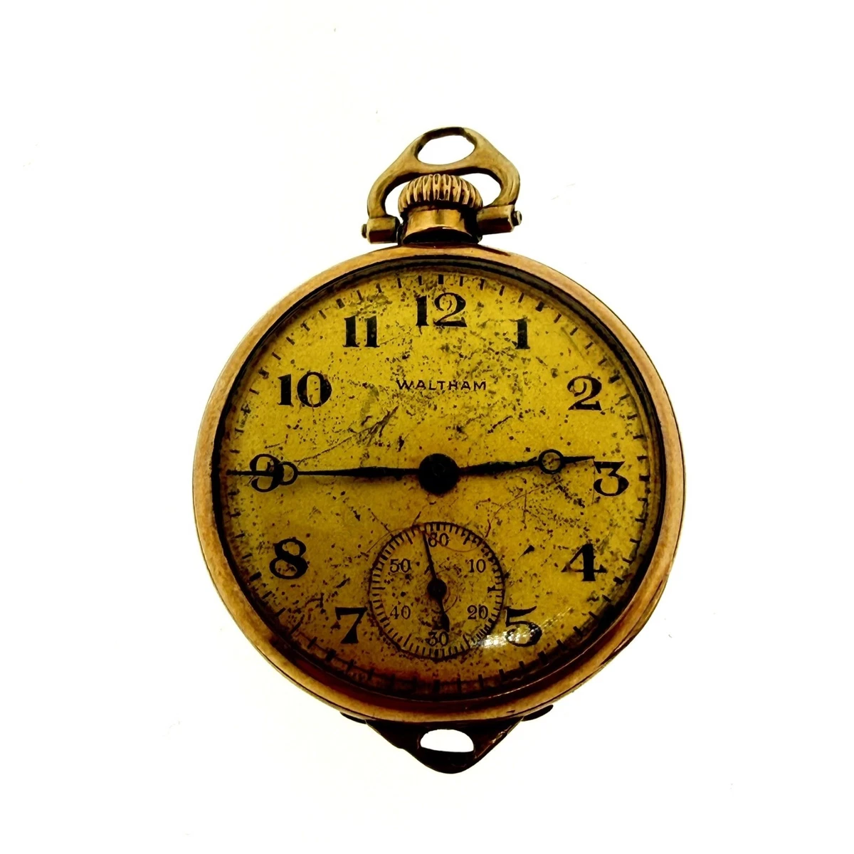 Waltham Pocket Watch Pocket Watches with Vintage 6/0 Pocket Watch