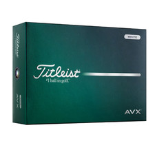 Titleist 2026 AVX Golf Balls 12pk, White
