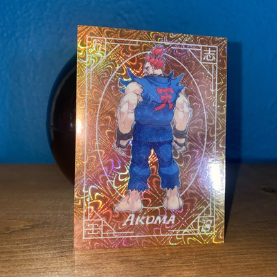 #ad #ad 2025 Cardsmiths Street Fighter Alpha #8 Akuma Typhoon Foil $15.00