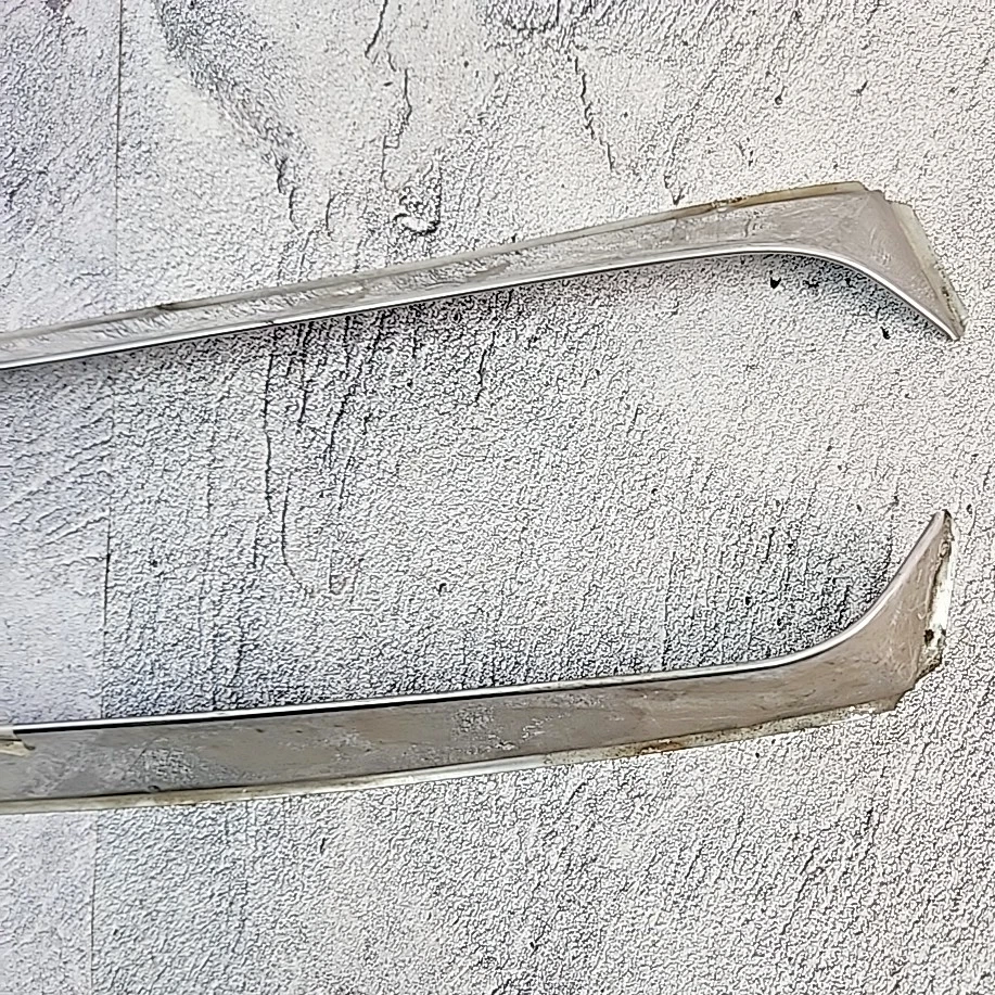 Volkswagen VW Escarabajo 1965-1977 Par LH RH Ventana Inoxidable Ventilación Pantallas OEM Usado Foto 3 de 4