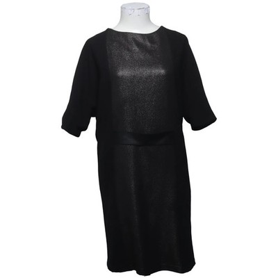Magdalena, Kleid, Größe: 36, Schwarz/Silber, Elasthan/Polyester, Einfarbig #3RA