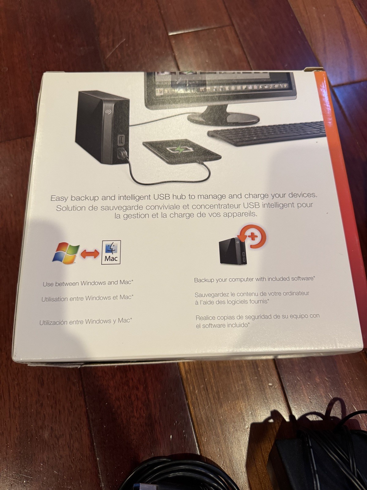 Seagate Backup Plus Hub 8TB External Desktop Hard Drive Storage 30 DaysWarranty 