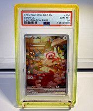Pokemon Mega Evolution Stufful 154/132 Illustration Rare Holo PSA 10 GEM MINT on eBay