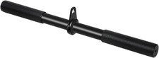 Pulldown Straight Bar Rotating Steel with Rubber Grips LAT Pull Down Handle