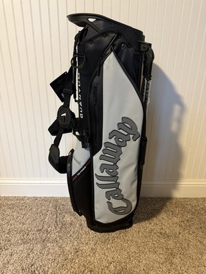 Callaway Quantum Staff Stand Golf Bag Black Gray 4-Way Divider