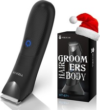 Manscape Trimmer for Men - No Nicks Electric Razor-Shaver for Balls/Pubic/Gro...