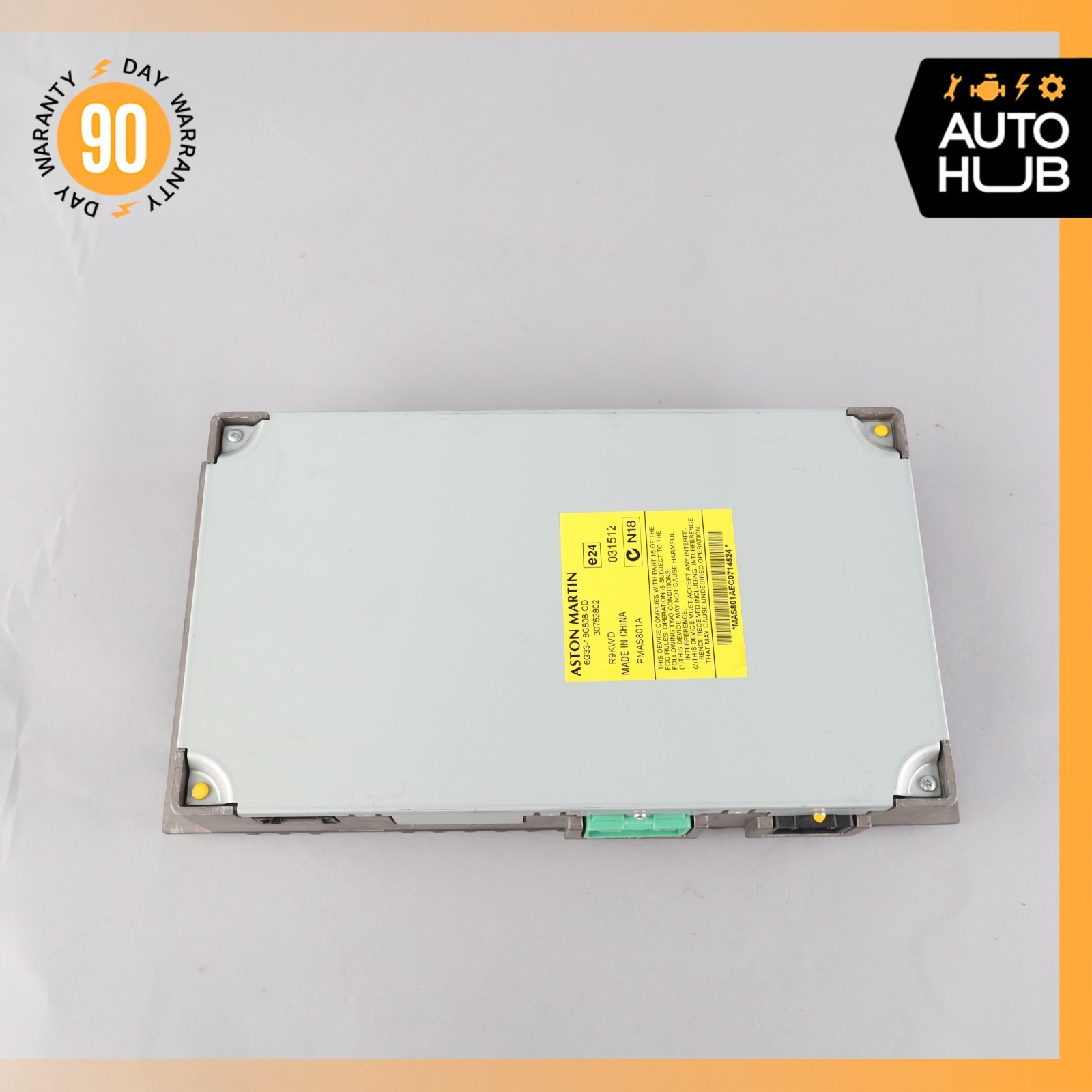 05-17 Aston Martin V8 Vantage / DB9 Amplifier Audio Amp 6G3318C808CD OEM 26k