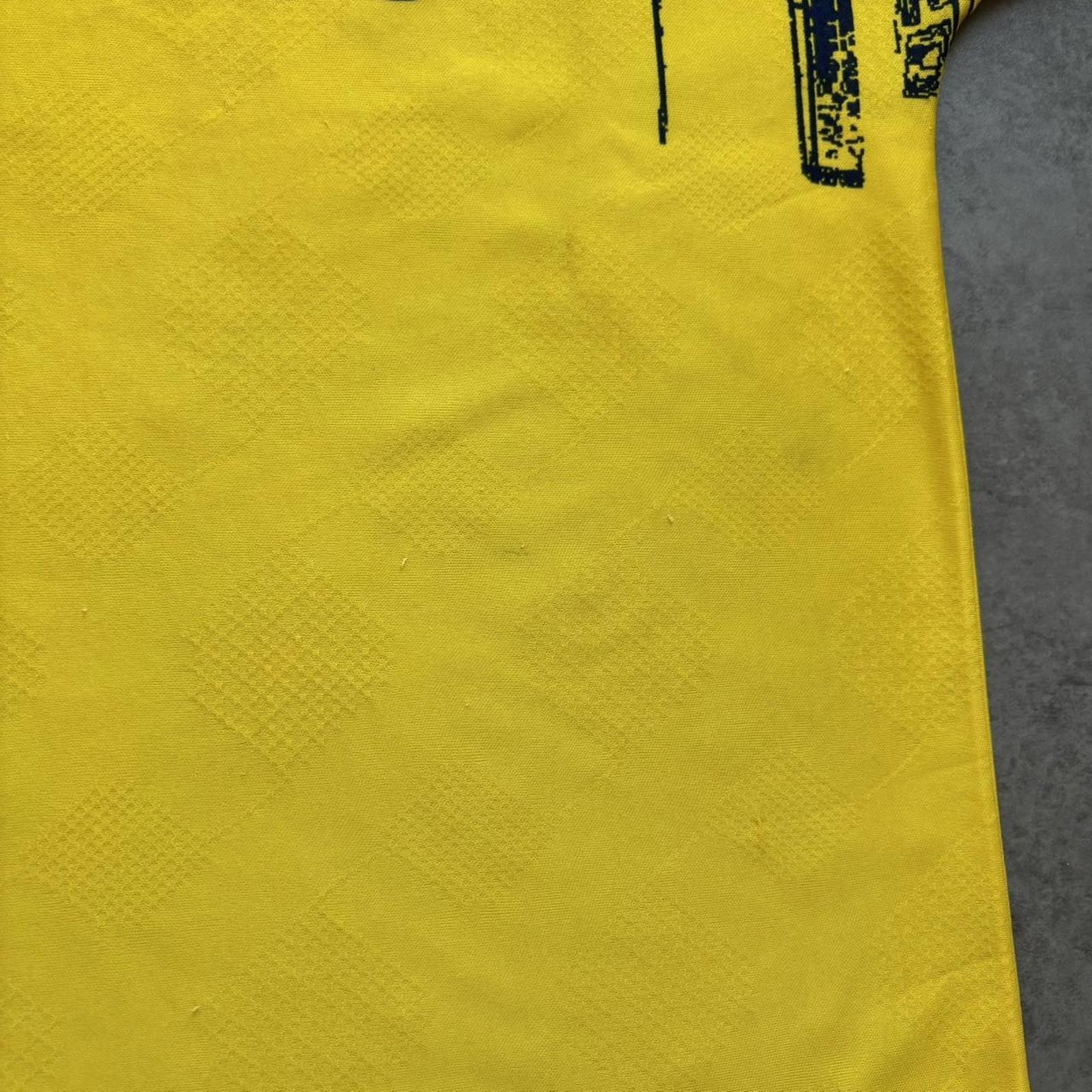 Nottingham Forest Shirt 1993-95 Away Shirt Yellow XL image 5