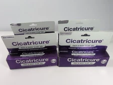 Lot Of 4 Cicatricure Face & Body Scar Gel 1oz Ea New & Sealed