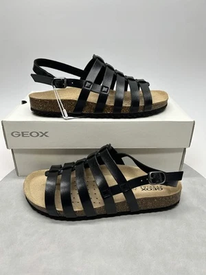 Sandales Geox BRIONIA Femme black - NEUF - - Photo 1/4