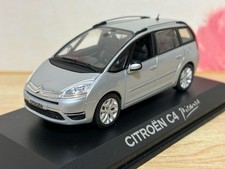 1/43 Citroen C4 Picasso Silver Mini Car Norev Citron