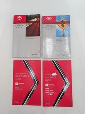 2022 Toyota Camry Owners Manual Set With Navigation Guide 