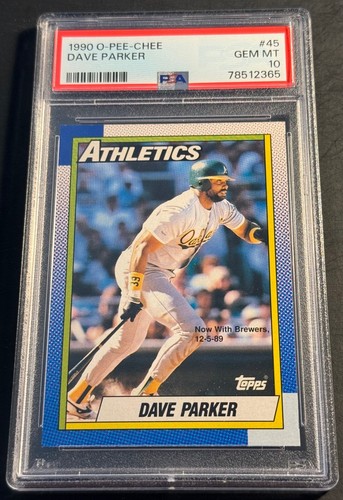 1990 Dave Parker #45