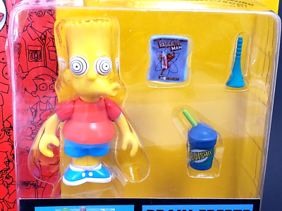 Simpsons Brain Freeze Bart World of Springfield Series 16 Figure