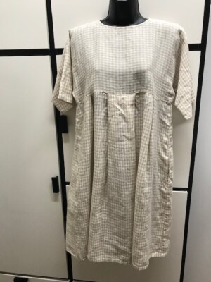 fog linen dress Fog Linen Work Kristin Dress - Denim Navy