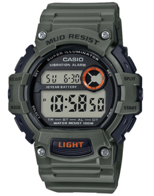 Casio TRT110H-3AV,  Resin Watch, Illuminator, Countdown Timer, Vibration Alarm