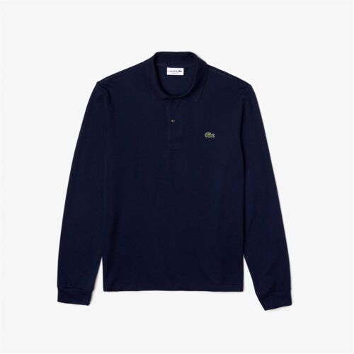 Lacoste Mens Sleeve Embroidered Polo Shirt Top Long Collared - 第 1/25 張圖片