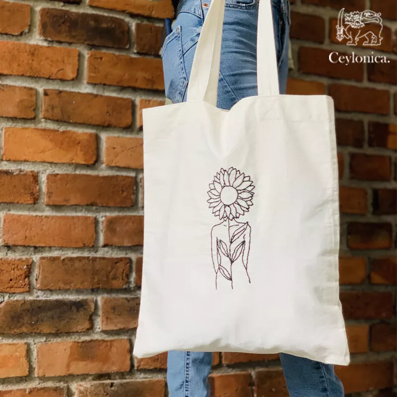Tote Bag 100 Cotton Handbag Aesthetic Design Women Messenger Bags Travel Beach