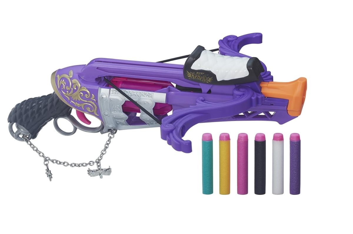 Nerf Rebelle Charmed Fair Fortune Crossbow Blaster | eBay
