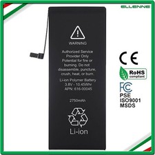 BATTERIA PER APPLE IPHONE 6S PLUS RICAMBIO PARI ORIGINALE 2750 mAh