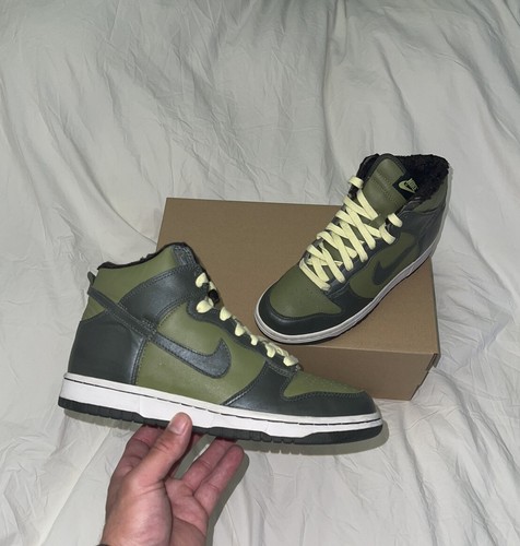 army green dunks