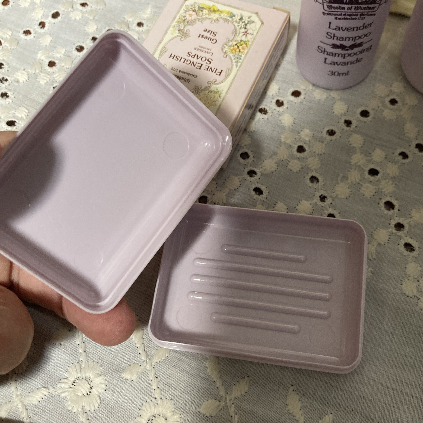 WOODS OF WINDSOR LAVENDER BODY Travel Products Lavender 1982