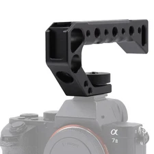Universal Cold Shoe Mount Lightweight Top Handle Grip for DSLR Camera Cage Rig