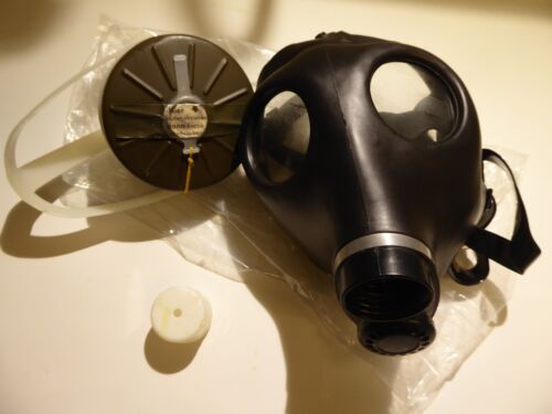 One German Gas Mask New Old Stock In Bag with Filter See Details more available