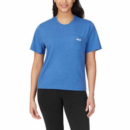 ■FILA■ Women's Basic T-shirt 3/4 Length ShortsFS2TRF2153FL Fila Women's Short Sleeve Tee Crew Neck medium | eBay