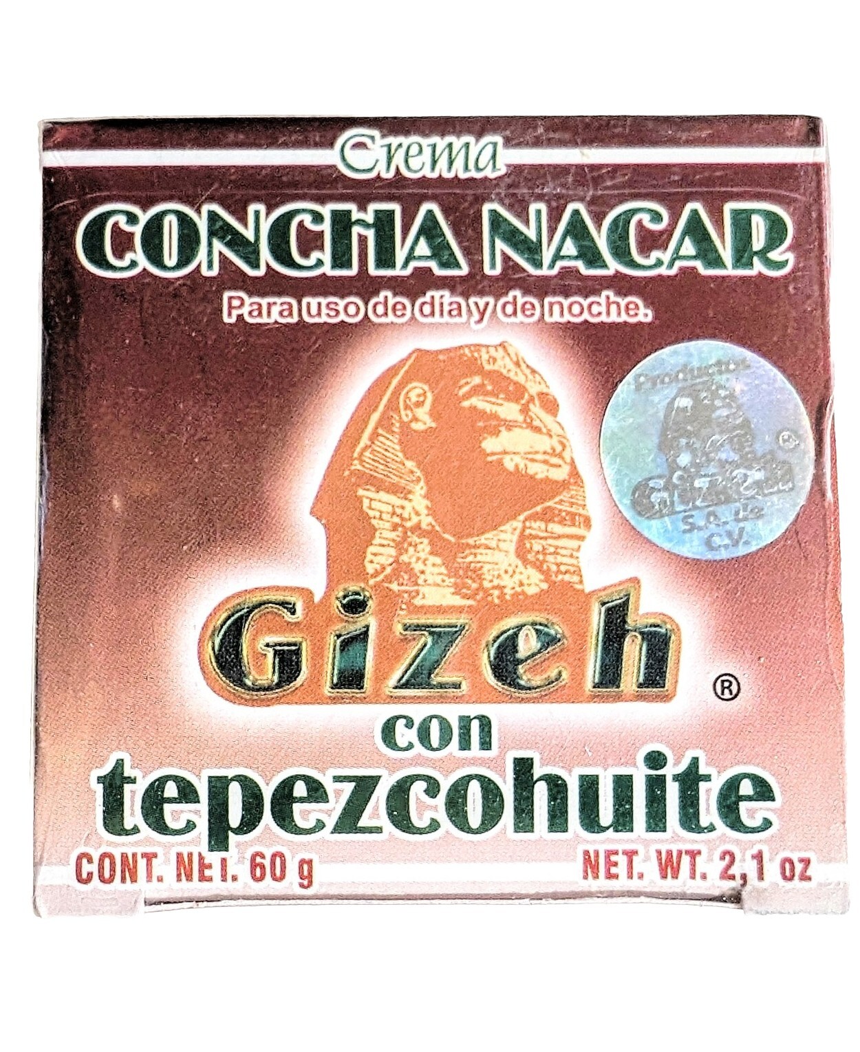 GIZA CREMA DE TEPEZCOHUITE Y CONCHA NACAR 60g