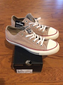 khaki converse low