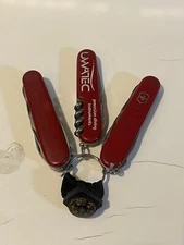 Three Vintage Swiss Army Knives Victorinox Officer Suisse 70s-90s Flawed