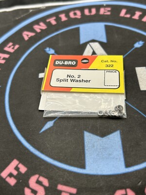 Du-Bro / Dubro. 322 No. 2 Split Washer