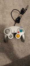 OEM Nintendo GameCube Controller GC Indigo Silver Same Day Ship Read Desc