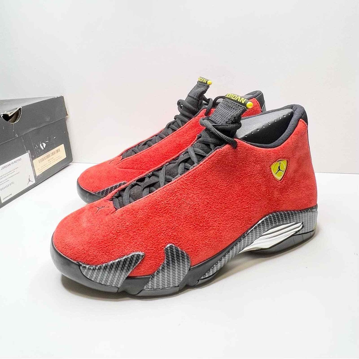 シューズ(男性用) 30cm NIKE AIR JORDAN 14 RETRO FERRARI 6月11日発売｜Air Jordan 14 “Ferrari”の定価・抽選・販売店舗情報