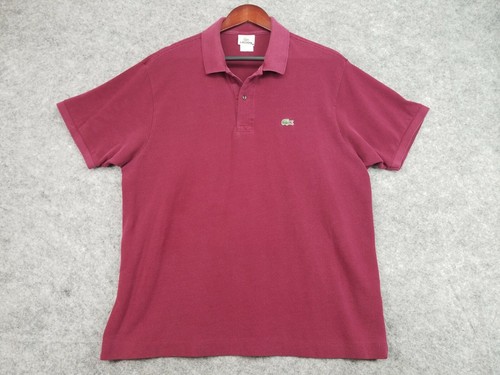 Short Sleeve Dress Shirt Burgundy Red 